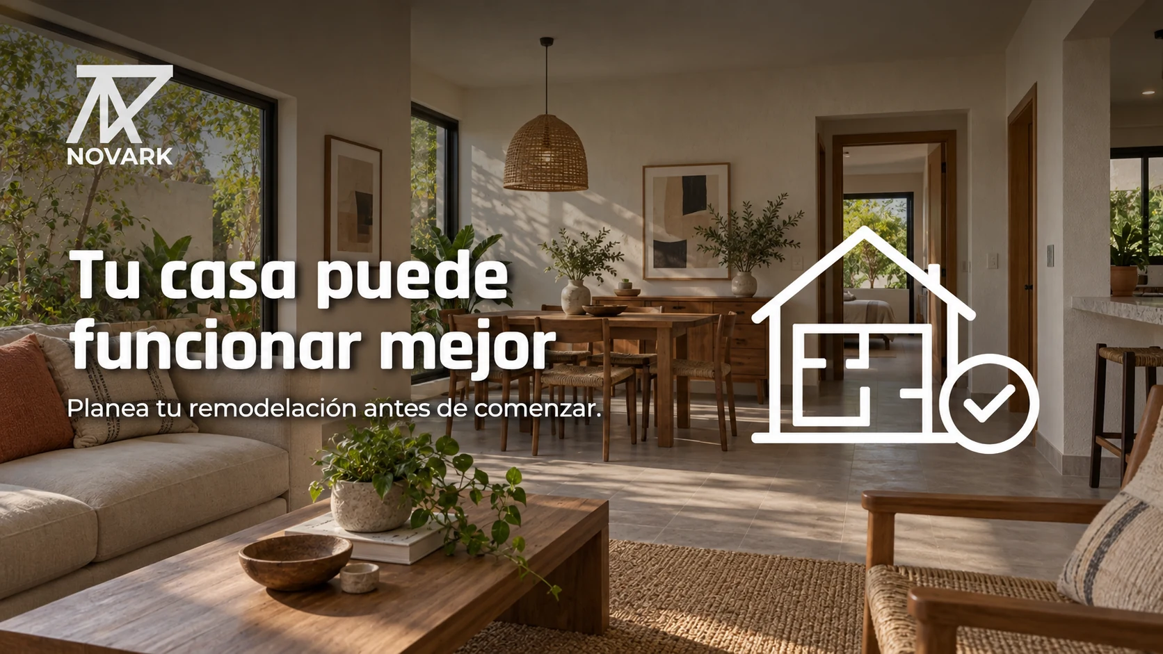 Portada conceptual sobre planificación de una remodelación integral